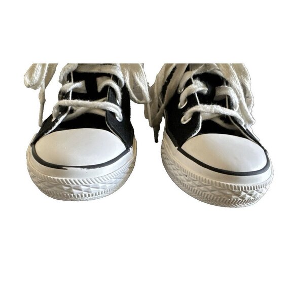 Harry Potter Kids Black shoe, Chuck Taylor style, Shoe Size UK 1, EU 32 - Picture 14 of 16
